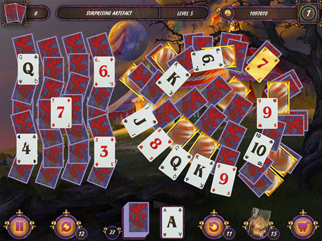 Dark Solitaire: Mystical Circus - Screenshot