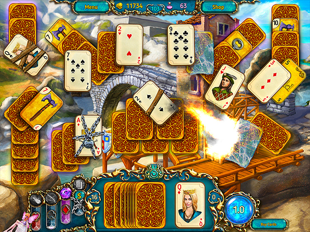 Dreamland Solitaire - Screenshot