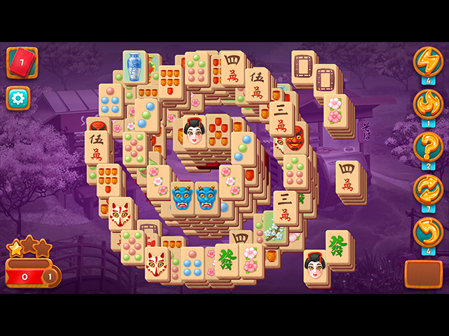 Mahjong Fest: Sakura Garden - Screenshot