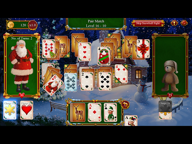 Santa's Christmas Solitaire 2 - Screenshot