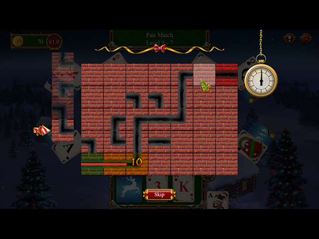 Santa's Christmas Solitaire 2 - Screenshot