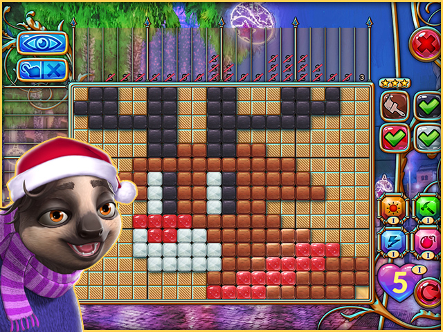 Travel Mosaics 11: Christmas Sleigh Ride - Screenshot